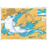 British Admiralty Nautical Chart  3429: Rade de Brest